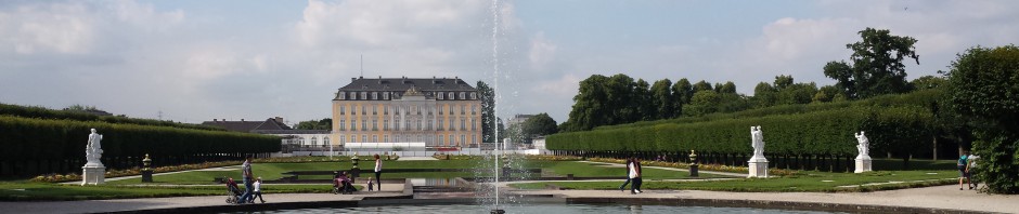Brühl-Impressionen: Schloss Augustusburg mit Schlosspark (2)