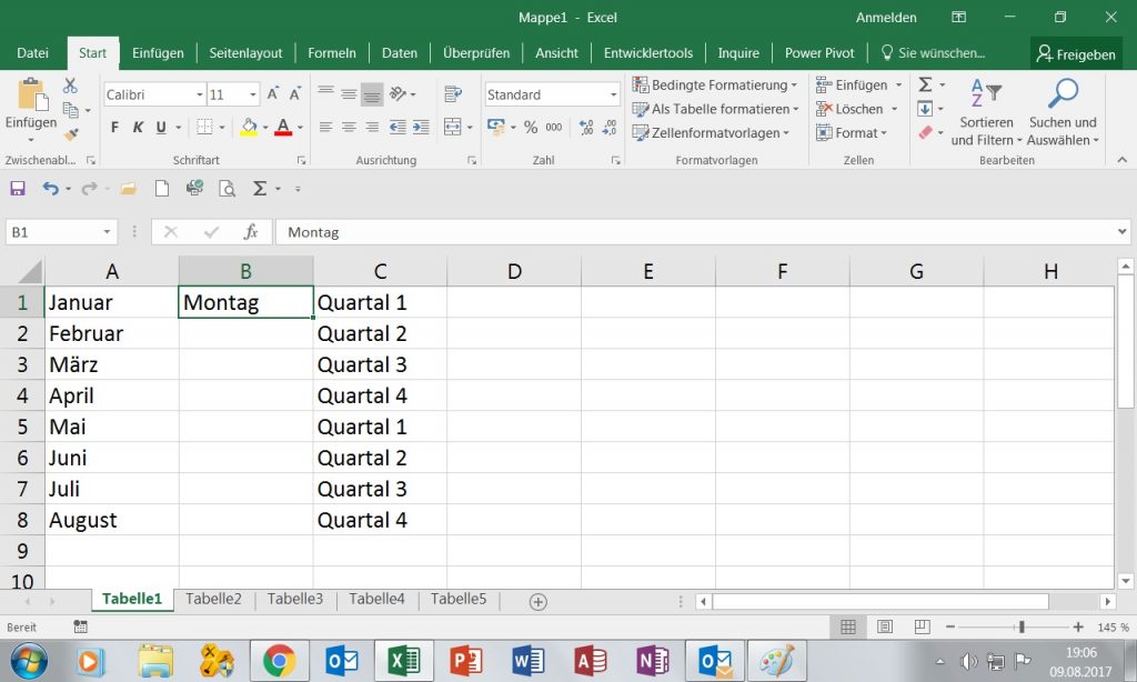 Excel Tipps & Tricks 04 AutoAusfüllen mit dem Ausfüllkästchen (1)