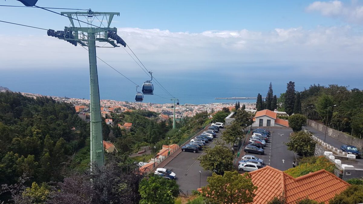So schön ist Madeira #2: Fahrt mit der Seilbahn von Funchal hinauf nach Monte